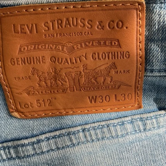 Classic Levi’s Light Blue Jeans Ankle Boyfriend Jeans W30 L30 - Picture 4 of 10